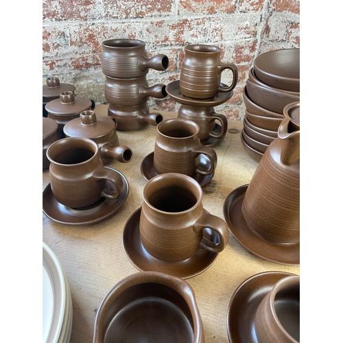 366 - Large Quantity Of Denby Style Stoneware Items