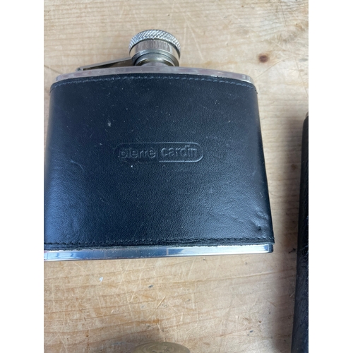 148 - Four Hip Flasks