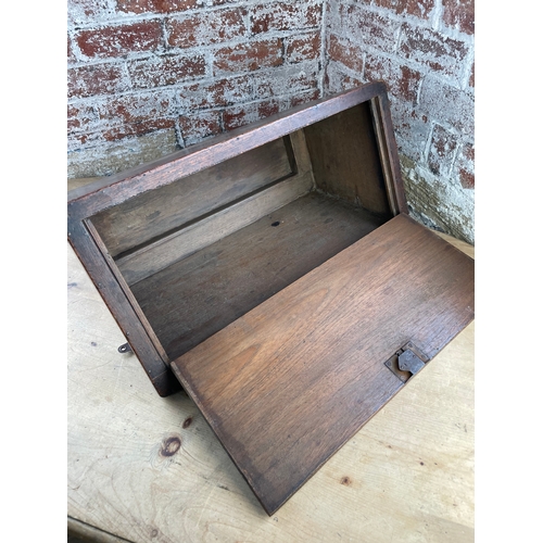 161 - Vintage Wooden Car Chest