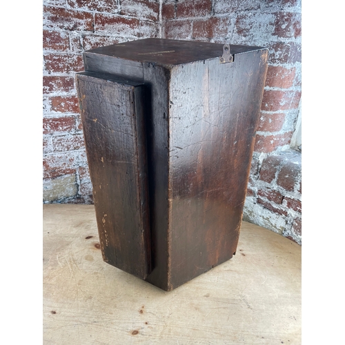 161 - Vintage Wooden Car Chest