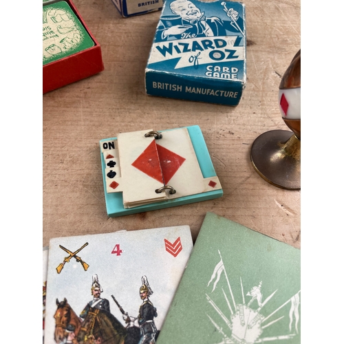 116 - Vintage Card Games & Two Bridge Card Markers