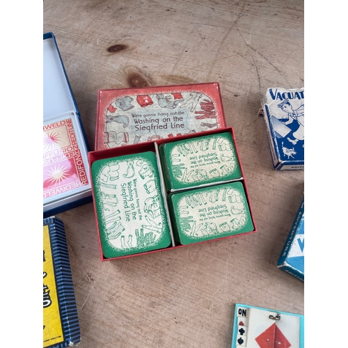 116 - Vintage Card Games & Two Bridge Card Markers