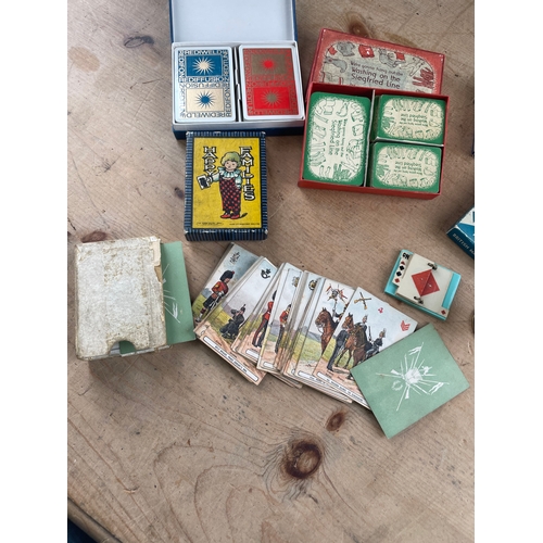 116 - Vintage Card Games & Two Bridge Card Markers