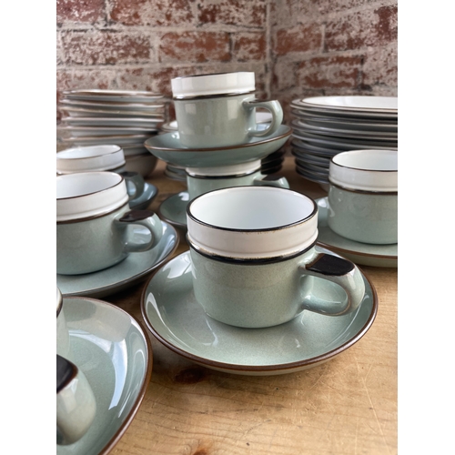 363 - Denby Stoneware 8 Piece Dinner & Tea Service Complete.