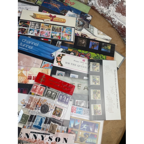 122 - Large Quantity Of Royal Mail Mint Stamps & First Day Covers