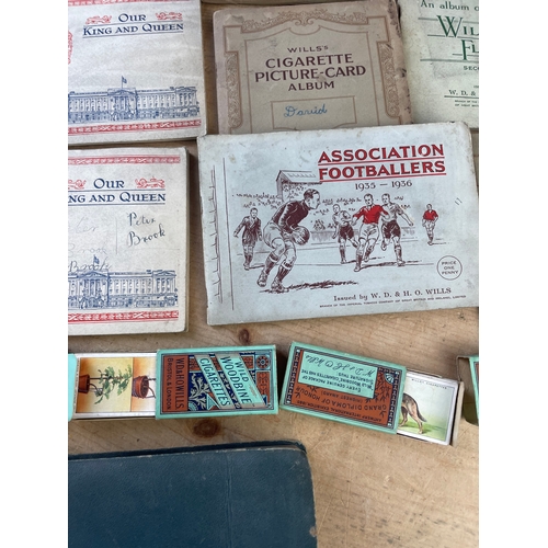 123 - Collection Of Cigarette Cards & Albums. Lots Of Images