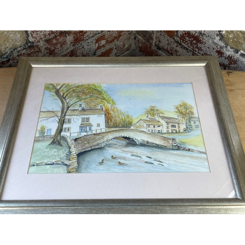 358 - Signed Watercolour By Unknown Artist. Signature Has Faded.