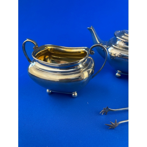 186 - Good Quality EPNS Tea Set