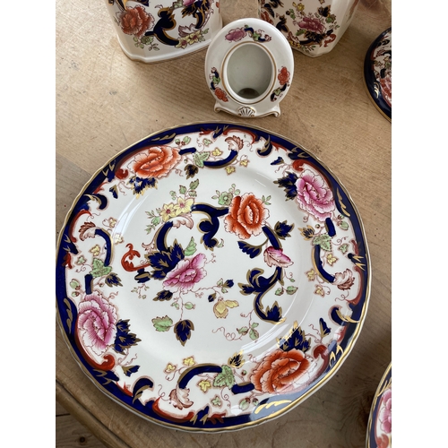 373 - Quantity Of Masons Ironstone Mandalay Pattern Items