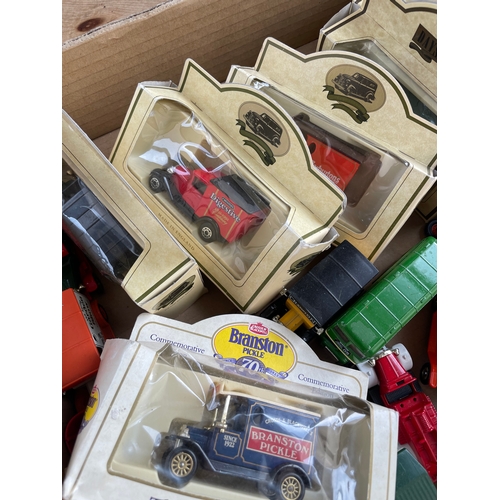 111 - Box Of Die Cast Vehicles