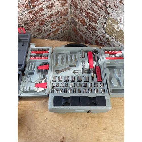 449 - Cordless Drill Driver & Socket Set