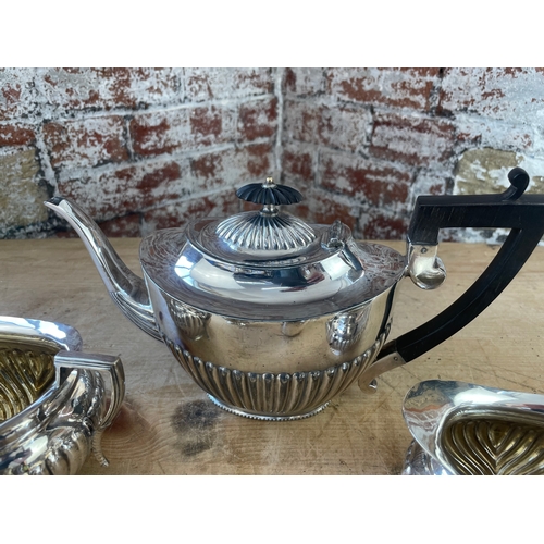 207 - Good Quality EPNS Tea Service & Other Items.