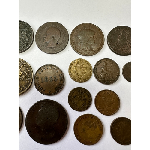 38A - Collection of Coinage Dating from 1689 Irish Half Crown Gun Money 1700's, 1800's Through to 1940's