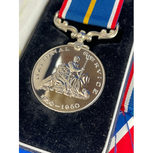 64 - National Service Medal 1939 - 1960 & Special Constabulary Service Medal.