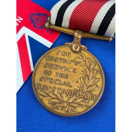 64 - National Service Medal 1939 - 1960 & Special Constabulary Service Medal.