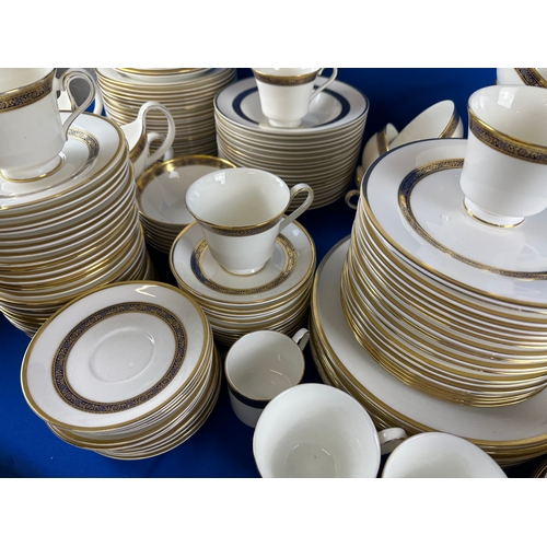 82 - Absolutely Huge Royal Doulton Harlow H5034 Patterned Dinner Service Items and Spare Lids