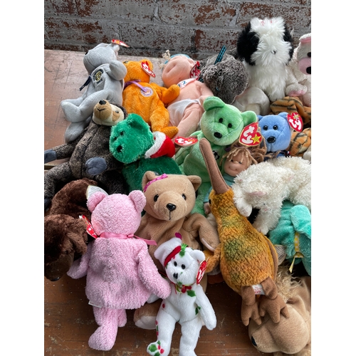 130 - 45 TY Beanie Babies