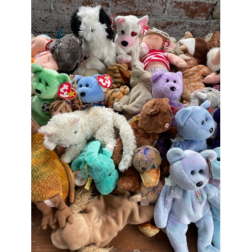 130 - 45 TY Beanie Babies