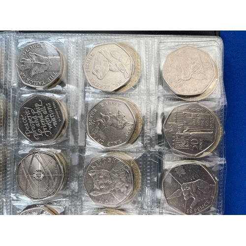 61 - Collectable 50p & 32 Coins All In Fantastic Condition Over £50 In Legal Tender. Lots Of Images.