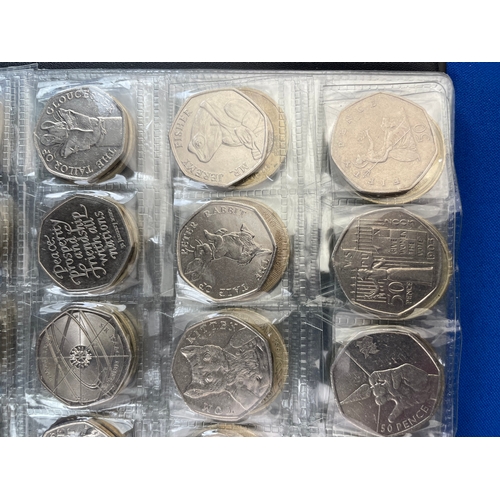 61 - Collectable 50p & 32 Coins All In Fantastic Condition Over £50 In Legal Tender. Lots Of Images.