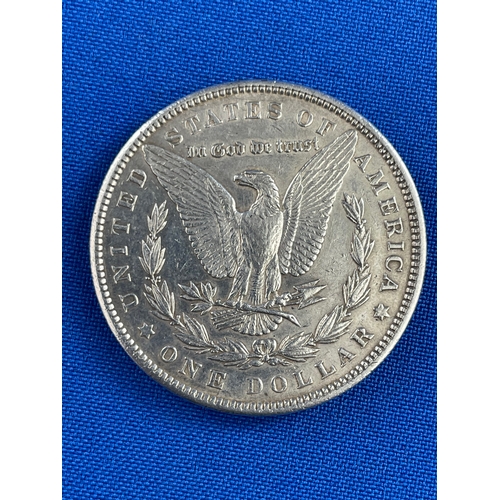 62 - 1898 Silver Dollar In Fine Condition