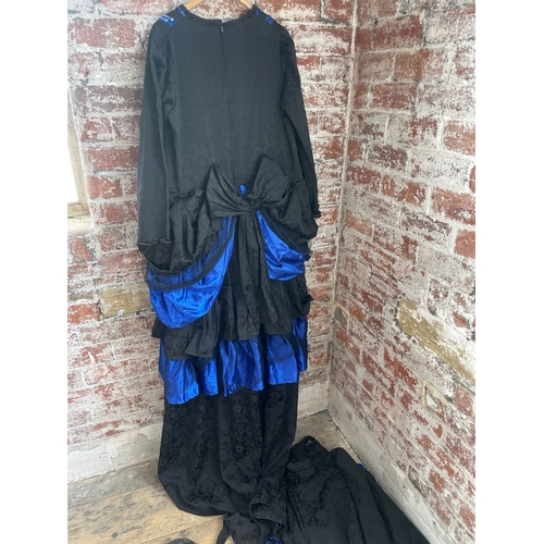 432 - Very Large Theatrical Costume, 6ft 6ins Shoulder To Hem, With Cape & Acessories