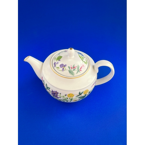 260 - Royal Worcester Teapot, Arcadia Pattern.