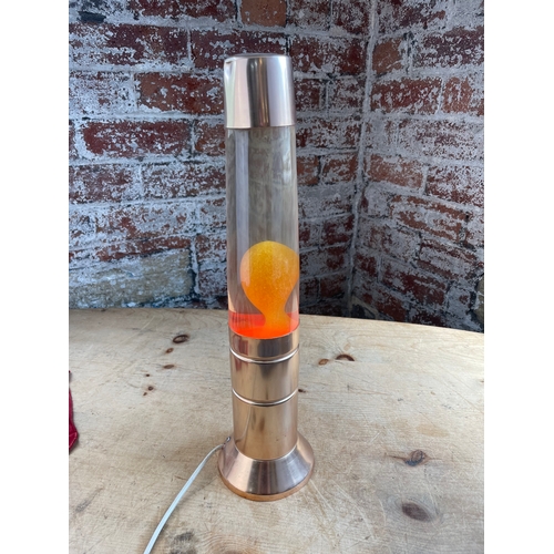 468 - Vintage Lava Lamp. Working, Not PAT Tested Would Need Rewiring.