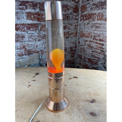 468 - Vintage Lava Lamp. Working, Not PAT Tested Would Need Rewiring.