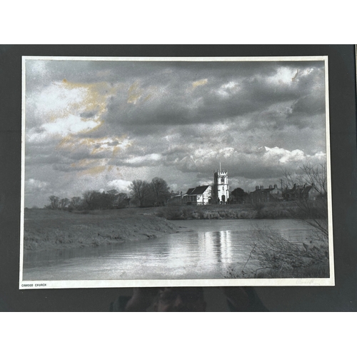 114 - Two Framed & Signed Photographs Depicting Cawood Church & Rural Scene.