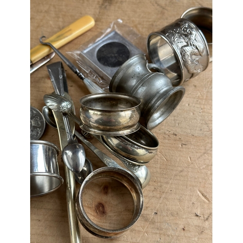 192 - Small Metalware Items Inc. Some Silver