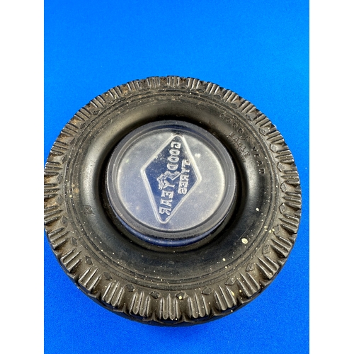 194 - Goodyear Advertising Ash Tray In The Form Of A Tyre