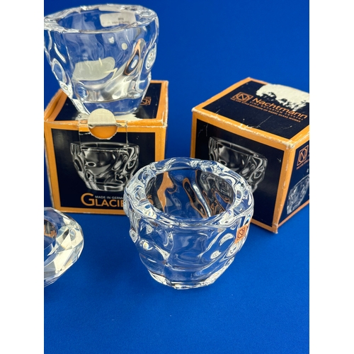 283 - Orrefors, Nachtmann & Crystal Candle Holders