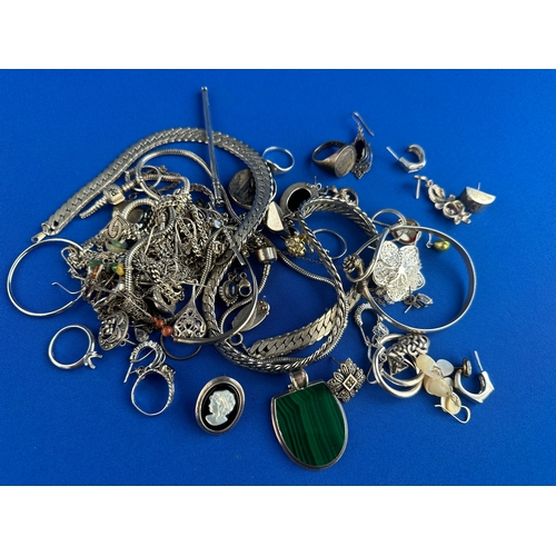 8 - Quantity Of Jewellery Items Many Silver