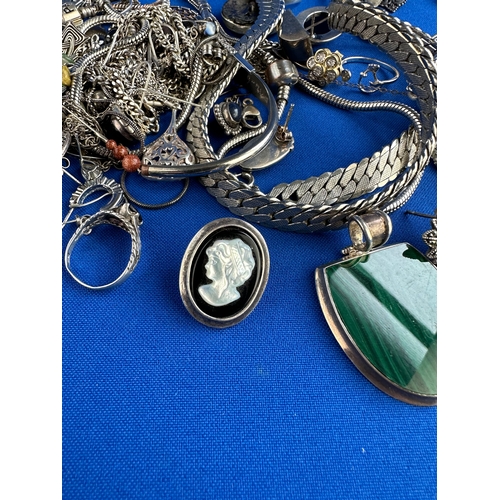 8 - Quantity Of Jewellery Items Many Silver