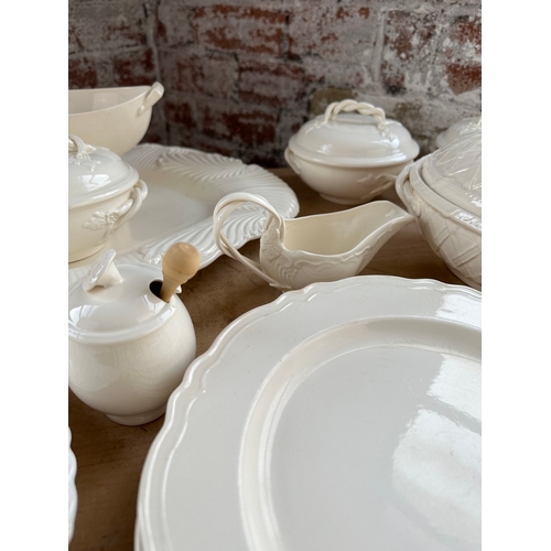 277 - Large Quantity Of Leeds Creamware