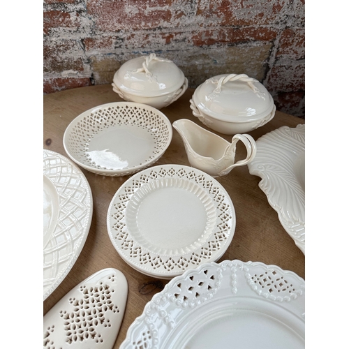 277 - Large Quantity Of Leeds Creamware