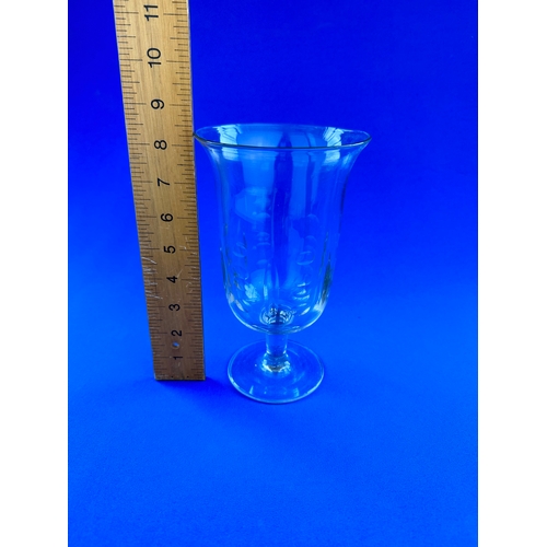 282 - Cut Glass Celery Vase