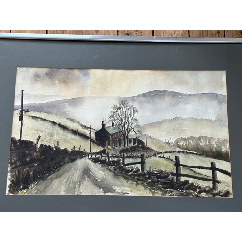 117 - Original Watercolour Depicting A Local Rural Scene