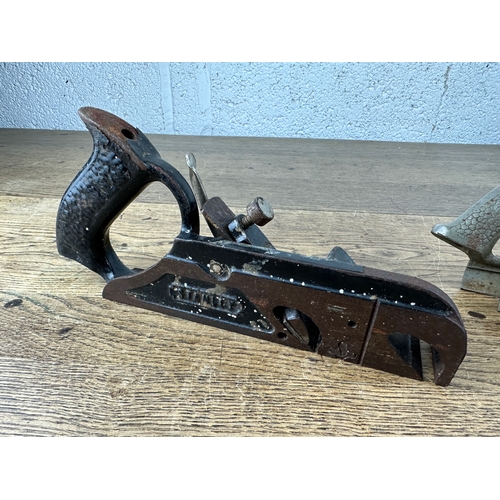 355 - Record and Stanley Planes - Record 044 Plough Plane and Stanley No. 78 Rebate Plane