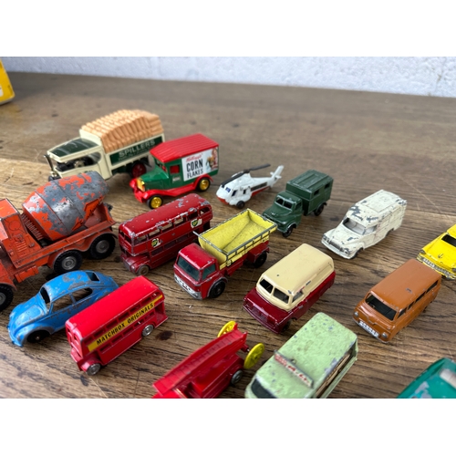 87 - Collection of Lesney and Matchbox Play Worn Vehicles