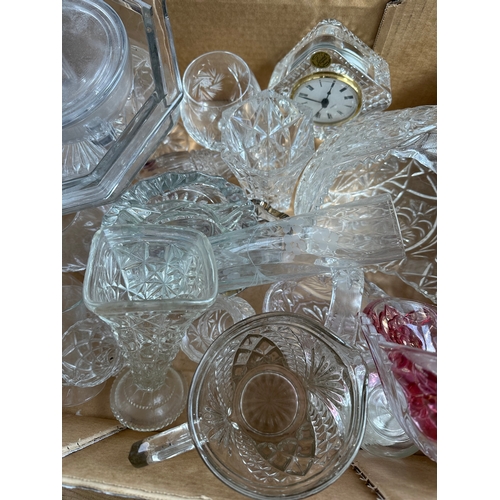 451 - Boxed Lot Of Cut Glass & Crystal Etc.