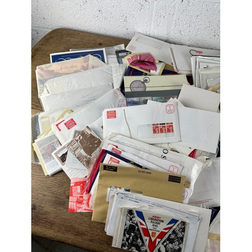 126 - Incredibly Large Collection of First Day Covers Presentation Pack and Mint Stamps