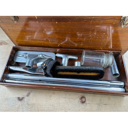 143 - The Super Unit Vintage Vacuum Cleaner In Original Carry Case With Accessories