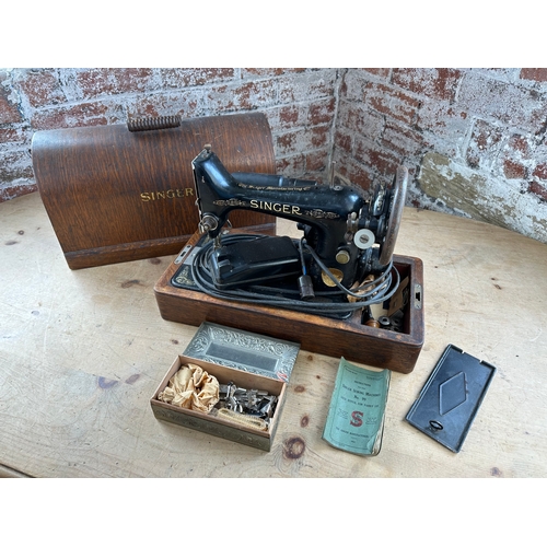 144 - Singer Sewing Machine Model 99