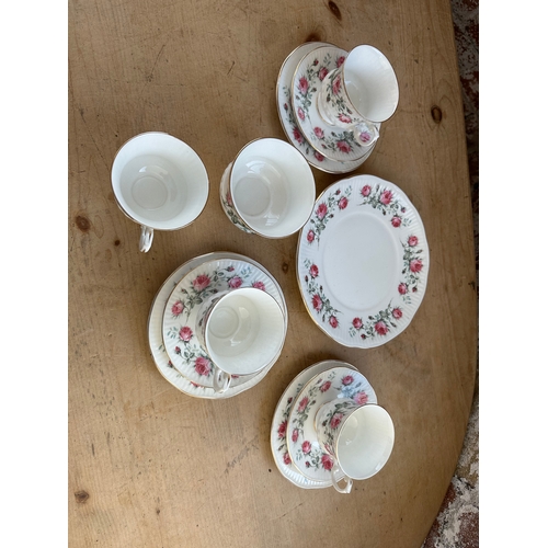 246 - Part Vintage Floral Tea Set