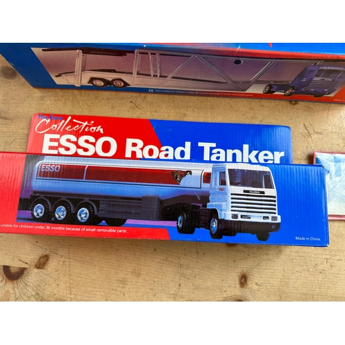 70 - Two Collectable Large ESSO Die Cast Tucks