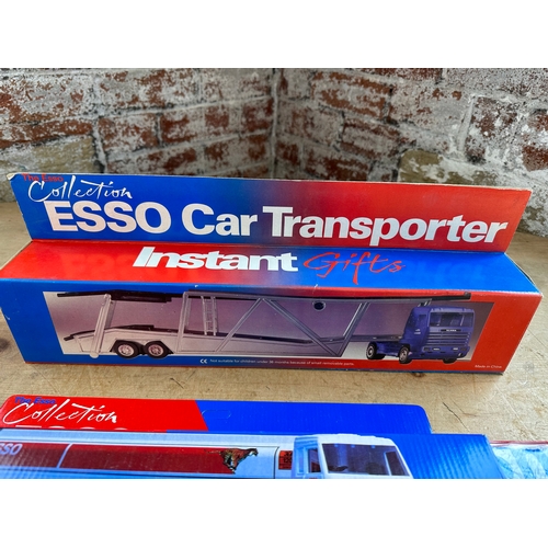 70 - Two Collectable Large ESSO Die Cast Tucks