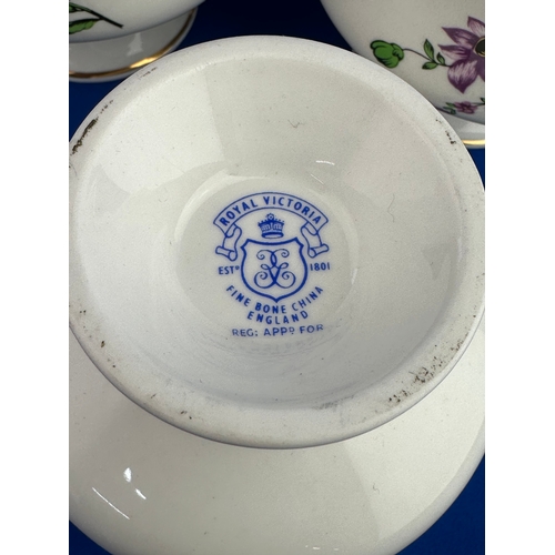 253 - 6 Royal Victoria Footed Sherbet Bowls