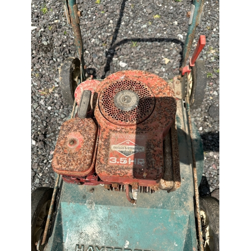 387 - Hayter Hayterette Rotary Mower with 3.5hp Briggs & Stratton Engine - untested - Please note, this it... 